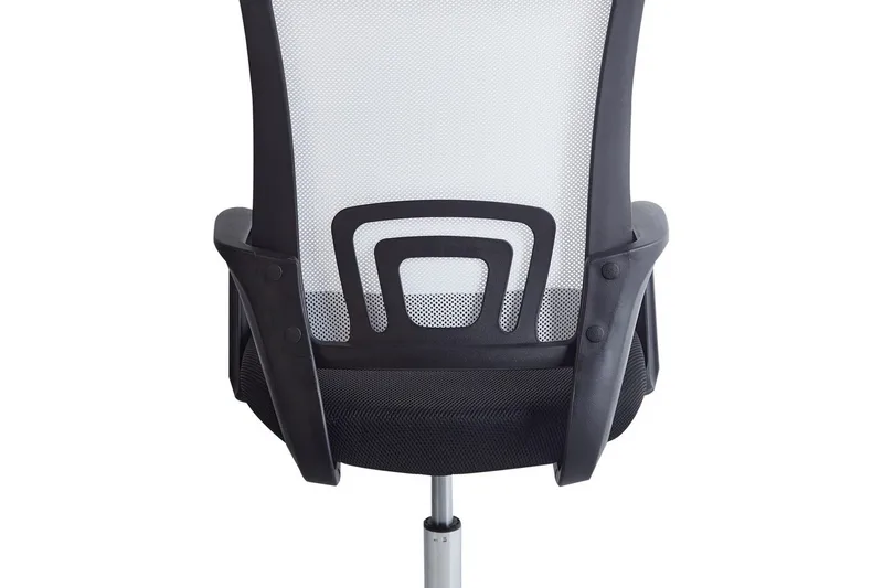 Kontorstol Solid - Sort, hvid, sølv - Møbler - Stole & lænestole - Kontorstole & skrivebordsstole