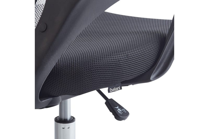 Kontorstol Solid - Sort, hvid, sølv - Møbler - Stole & lænestole - Kontorstole & skrivebordsstole