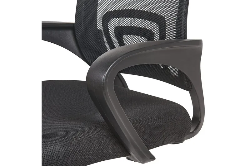 Kontorstol Solid Sort/Sølv - Sort/Sølv - Møbler - Stole & lænestole - Kontorstole & skrivebordsstole