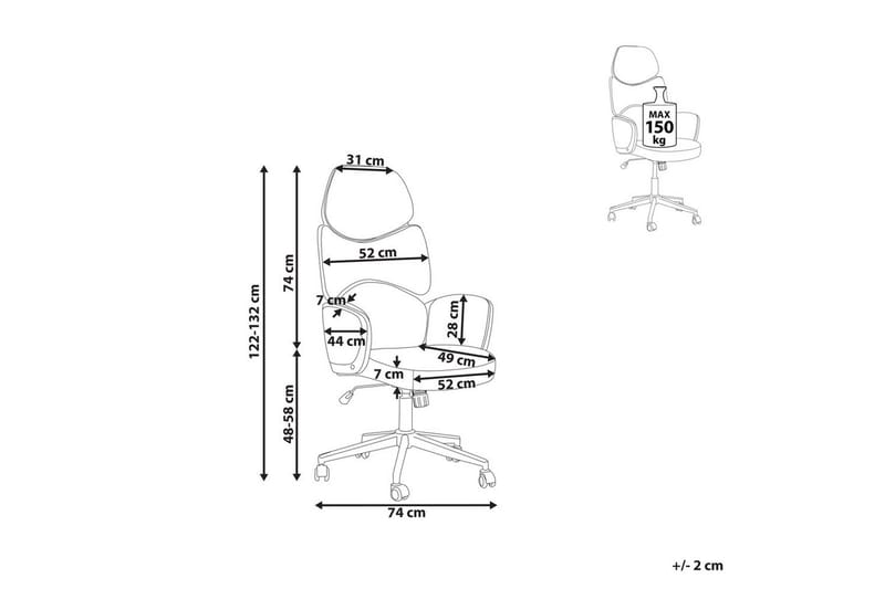 Kontorstol Splendid - Møbler - Stole & lænestole - Kontorstole & skrivebordsstole