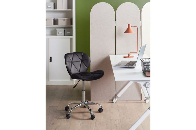 Kontorstol Valetta Sort - Sort - Møbler - Stole & lænestole - Kontorstole & skrivebordsstole