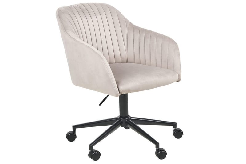 Kontorstol Venice Beige/sort - Beige/sort - Møbler - Stole & lænestole - Kontorstole & skrivebordsstole