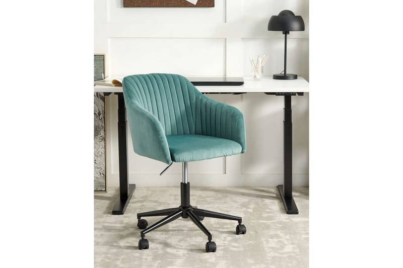 Kontorstol Venice Grøn/sort - Grøn/sort - Møbler - Stole & lænestole - Kontorstole & skrivebordsstole