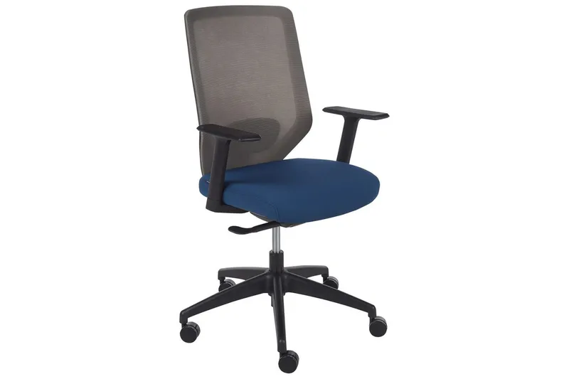 Kontorstol Virtuoso Blå/sort/grå - Blå/sort/grå - Møbler - Stole & lænestole - Kontorstole & skrivebordsstole