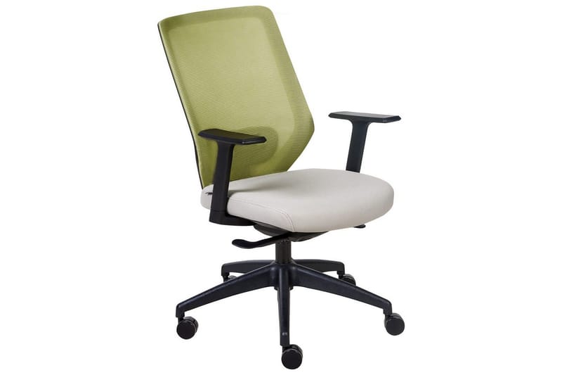 Kontorstol Virtuoso Grå/grøn/sort - Grå/grøn/sort - Møbler - Stole & lænestole - Kontorstole & skrivebordsstole