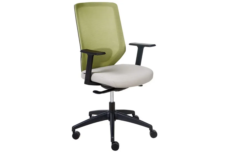 Kontorstol Virtuoso Grå/grøn/sort - Grå/grøn/sort - Møbler - Stole & lænestole - Kontorstole & skrivebordsstole