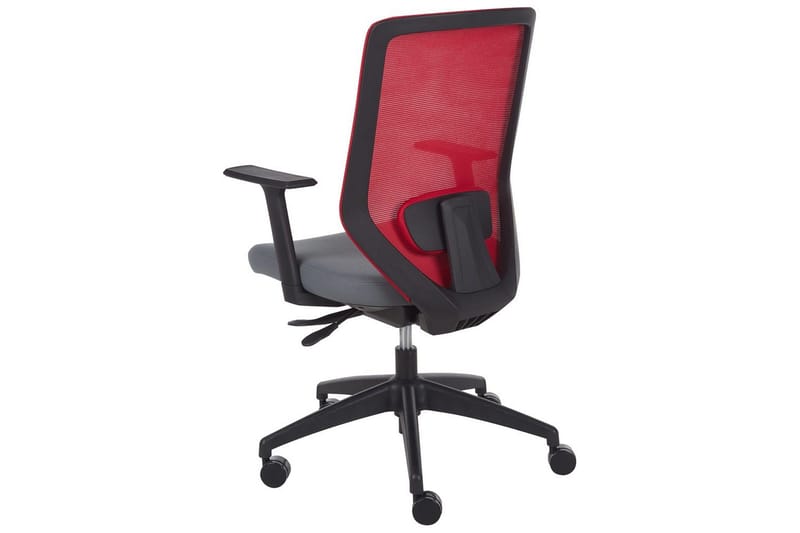 Kontorstol Virtuoso Rød/grå/sort - Rød/grå/sort - Møbler - Stole & lænestole - Kontorstole & skrivebordsstole