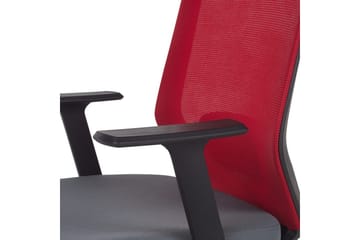Kontorstol Virtuoso Rød/grå/sort - Rød/grå/sort - Møbler - Stole & lænestole - Kontorstole & skrivebordsstole