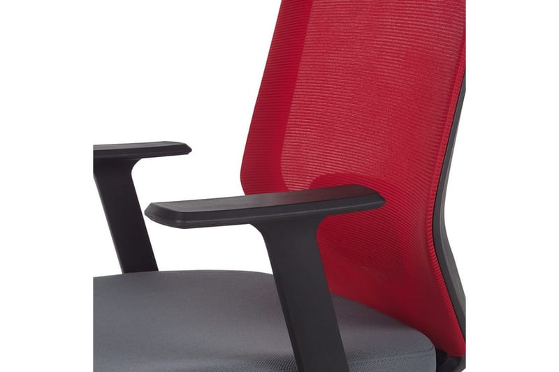 Kontorstol Virtuoso Rød/grå/sort - Rød/grå/sort - Møbler - Stole & lænestole - Kontorstole & skrivebordsstole