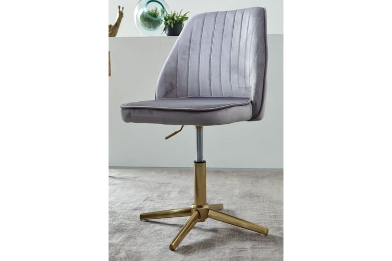 Willowdale kontorstol - Grå / guld - Møbler - Stole & lænestole - Kontorstole & skrivebordsstole