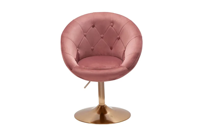 Willowdale kontorstol - Mørk lyserød / guld - Møbler - Stole & lænestole - Kontorstole & skrivebordsstole