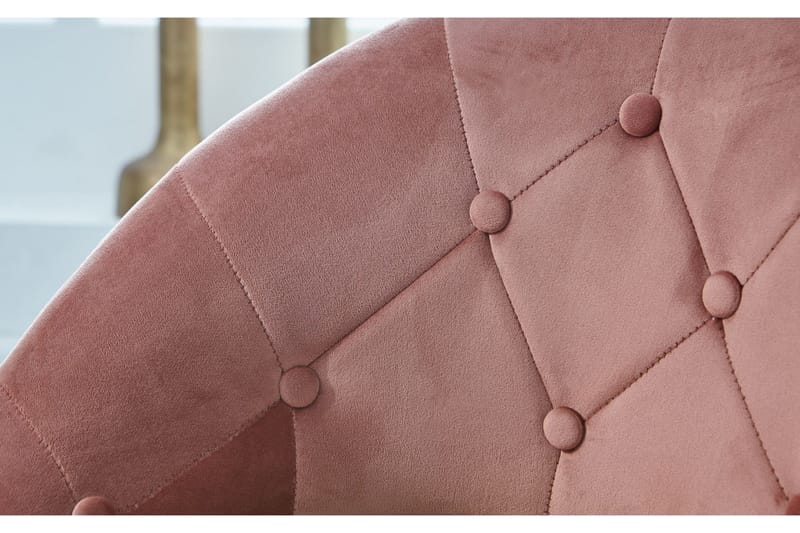 Willowdale kontorstol - Mørk lyserød / guld - Møbler - Stole & lænestole - Kontorstole & skrivebordsstole