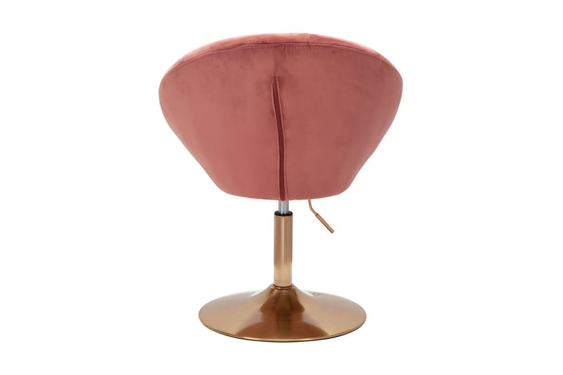 Willowdale kontorstol - Mørk lyserød / guld - Møbler - Stole & lænestole - Kontorstole & skrivebordsstole