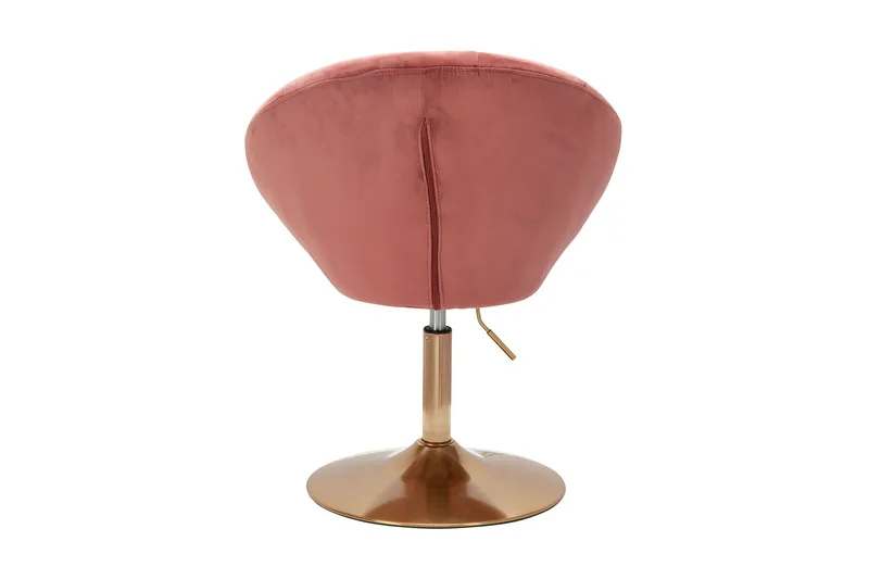 Willowdale kontorstol - Mørk lyserød / guld - Møbler - Stole & lænestole - Kontorstole & skrivebordsstole