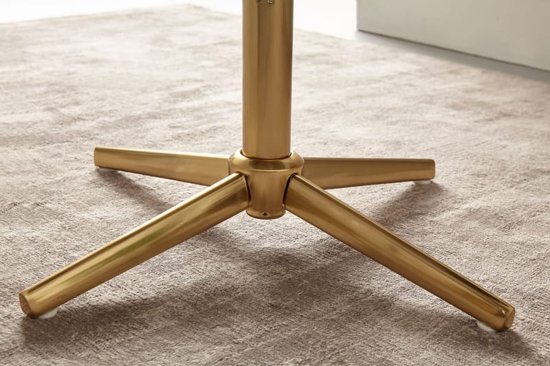 Willowdale kontorstol med armlæn - Mørkeblå / guld - Møbler - Stole & lænestole - Kontorstole & skrivebordsstole