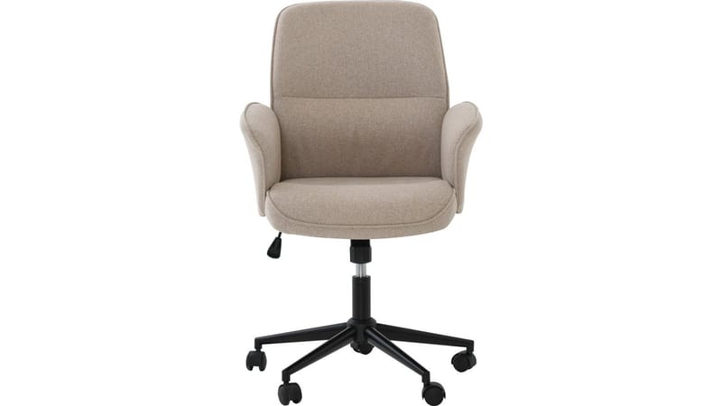 Kontorstol Ylvara Lav Ryg - Beige - Møbler - Stole & lænestole - Kontorstole & skrivebordsstole