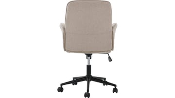 Kontorstol Ylvara Lav Ryg - Beige - Møbler - Stole & lænestole - Kontorstole & skrivebordsstole