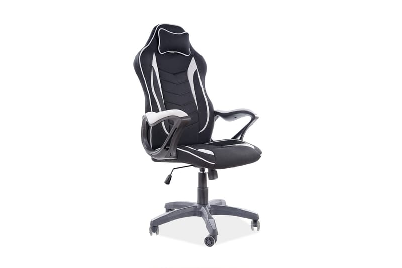 Zenvo Gamingstol Justerbar - Grå/Sort - Møbler - Stole & lænestole - Kontorstole & skrivebordsstole