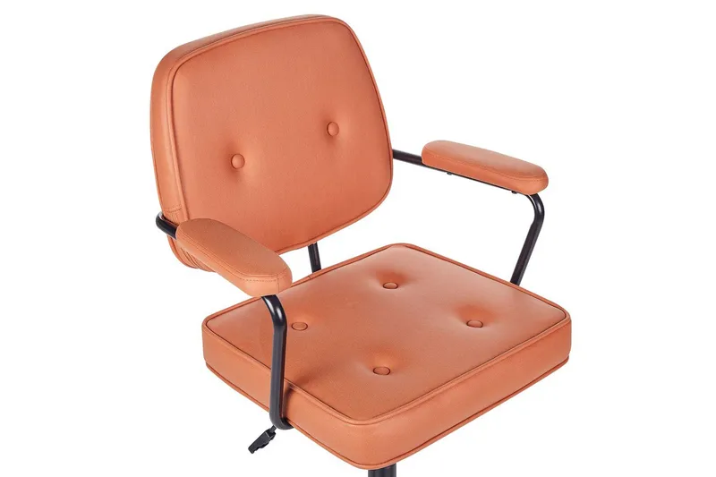 Kontorstol Pawnee Orange/Sort - Orange/Sort - Møbler - Stole & lænestole - Kontorstole & skrivebordsstole