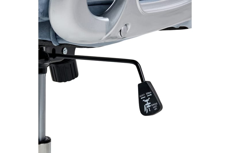 Kontorstol Princess - Blå, Sølv, Sort - Møbler - Stole & lænestole - Kontorstole & skrivebordsstole