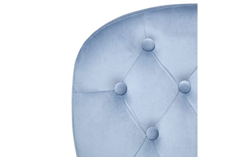 Kontorstol Princess - Blå, Sølv, Sort - Møbler - Stole & lænestole - Kontorstole & skrivebordsstole