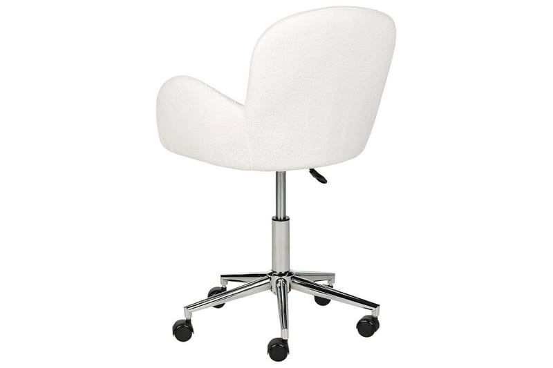 Kontorstol Priddy Hvid/Sølv - Hvid/Sølv - Møbler - Stole & lænestole - Kontorstole & skrivebordsstole