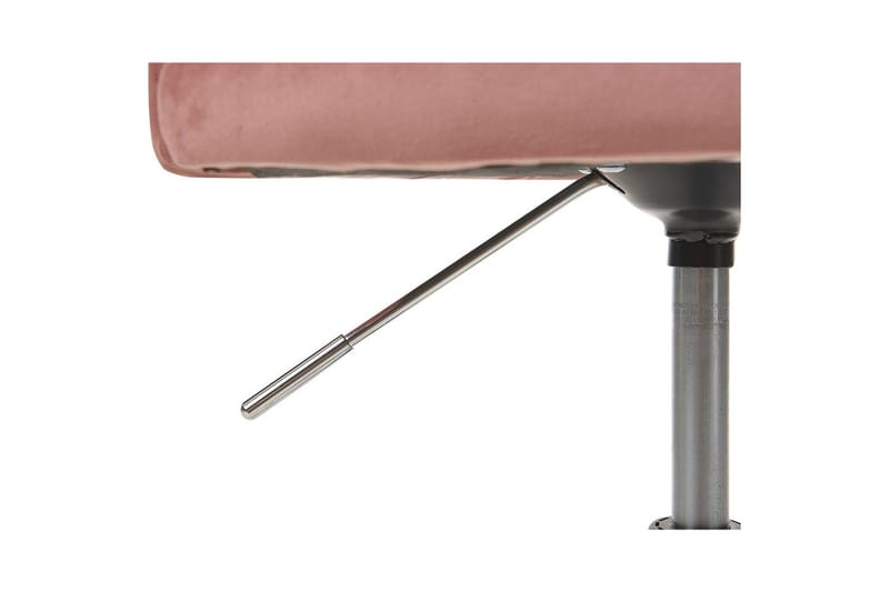 Kontorstol Parrish Rosa/sort/sølv - Rosa/sort/sølv - Møbler - Stole & lænestole - Kontorstole & skrivebordsstole