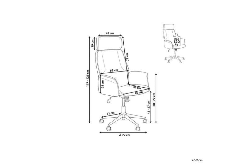 Kontorstol Pilot - Møbler - Stole & lænestole - Kontorstole & skrivebordsstole