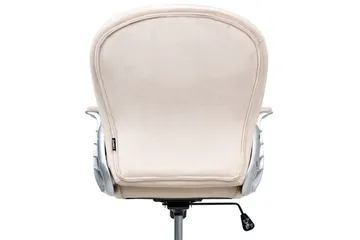Kontorstol Princess - Beige, Sølv, Sort - Møbler - Stole & lænestole - Kontorstole & skrivebordsstole