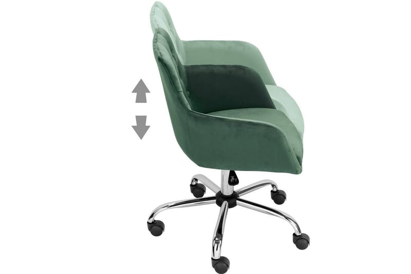 Kontorstol Perry Mørkegrøn - Mørkegrøn - Møbler - Stole & lænestole - Kontorstole & skrivebordsstole