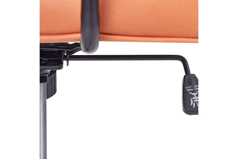 Kontorstol Pawnee Orange/Sort - Orange/Sort - Møbler - Stole & lænestole - Kontorstole & skrivebordsstole