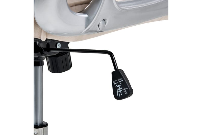 Kontorstol Princess - Beige, Sølv, Sort - Møbler - Stole & lænestole - Kontorstole & skrivebordsstole