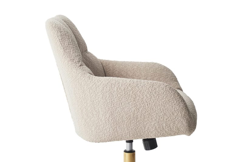 Kontorstol Palmdale Beige/sort/guld - Beige/sort/guld - Møbler - Stole & lænestole - Kontorstole & skrivebordsstole