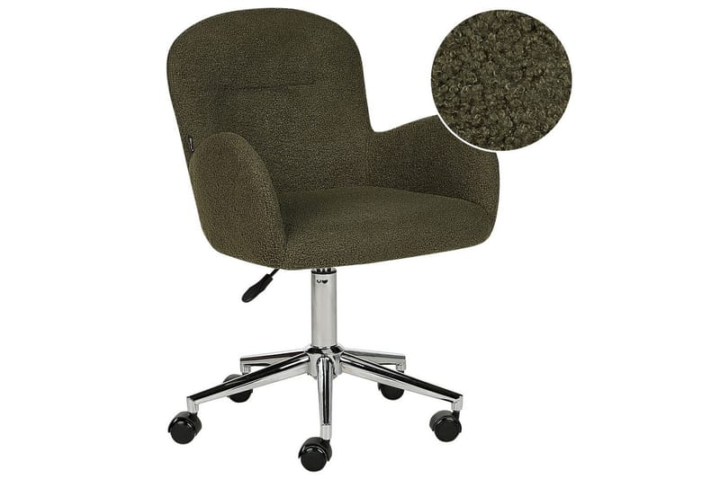 Kontorstol Priddy Grøn/sølv, Grøn/sølv