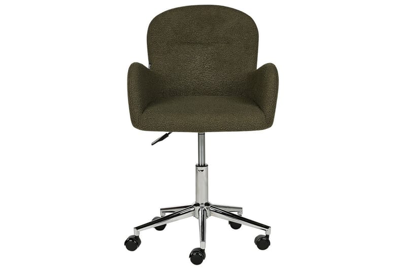 Kontorstol Priddy Grøn/sølv - Grøn/sølv - Møbler - Stole & lænestole - Kontorstole & skrivebordsstole