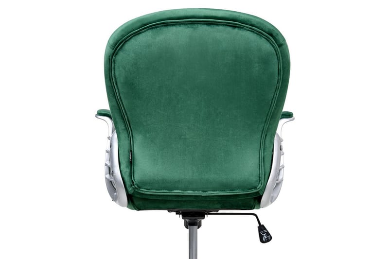 Kontorstol Princess - Grøn, sølv, sort, Grøn, Sølv, Sort - Møbler - Stole & lænestole - Kontorstole & skrivebordsstole