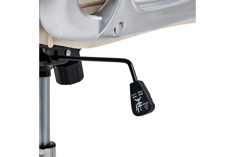 Kontorstol Princess - Beige, Sølv, Sort - Møbler - Stole & lænestole - Kontorstole & skrivebordsstole