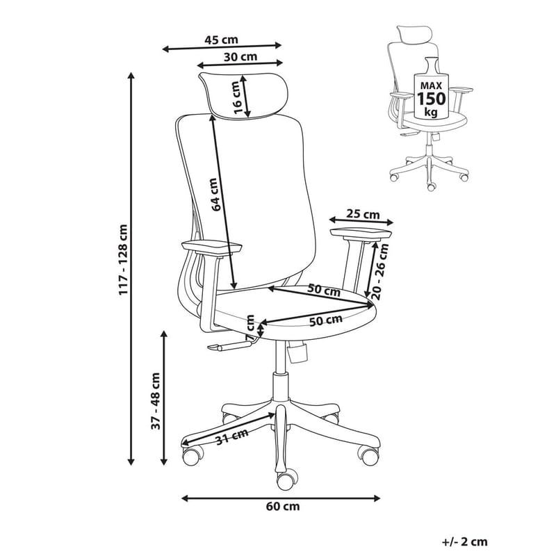 Kontorstol Partner - Møbler - Stole & lænestole - Kontorstole & skrivebordsstole