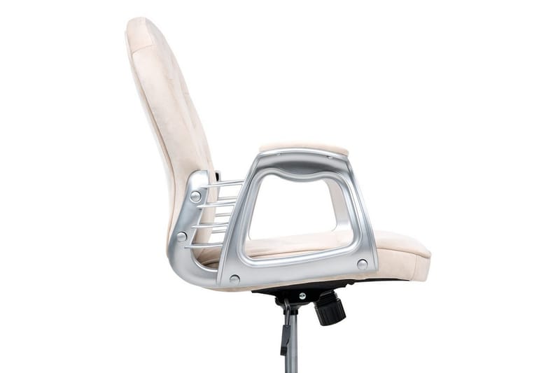 Kontorstol Princess - Beige, Sølv, Sort - Møbler - Stole & lænestole - Kontorstole & skrivebordsstole