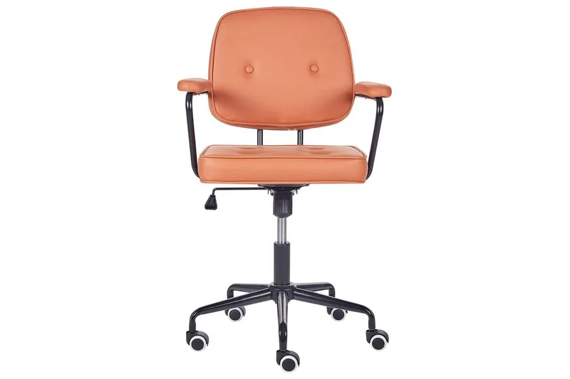 Kontorstol Pawnee Orange/Sort - Orange/Sort - Møbler - Stole & lænestole - Kontorstole & skrivebordsstole