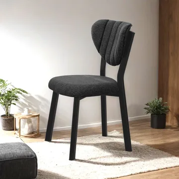 Krylor spisebordsstol - Antracit - Møbler - Stole & lænestole - Spisebordsstole & køkkenstole