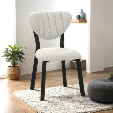 Krylor spisebordsstol - Creme - Møbler - Stole & lænestole - Spisebordsstole & køkkenstole