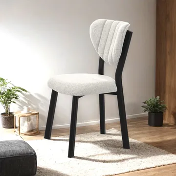 Krylor spisebordsstol - Creme - Møbler - Stole & lænestole - Spisebordsstole & køkkenstole