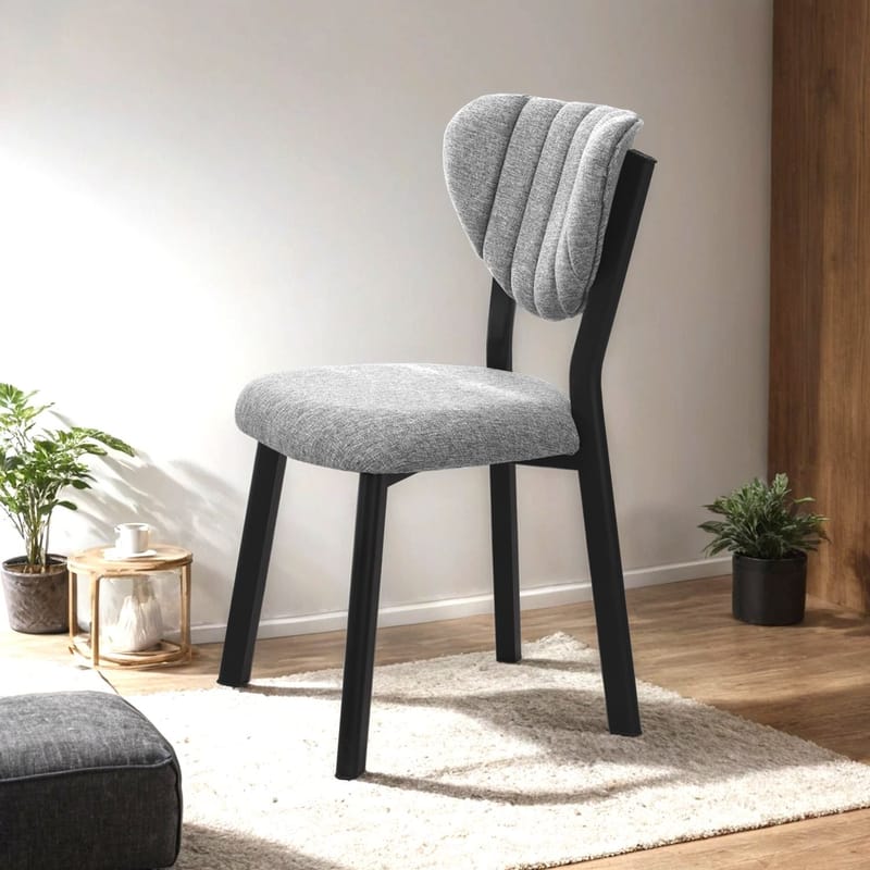 Krylor spisebordsstol - Grå - Møbler - Stole & lænestole - Spisebordsstole & køkkenstole