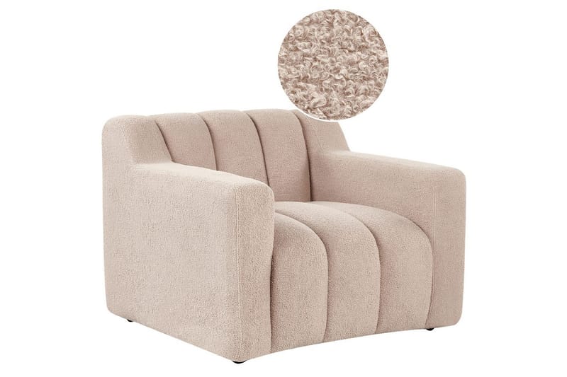 Lænestol Agerup - Beige - Møbler - Stole & lænestole - Lænestole