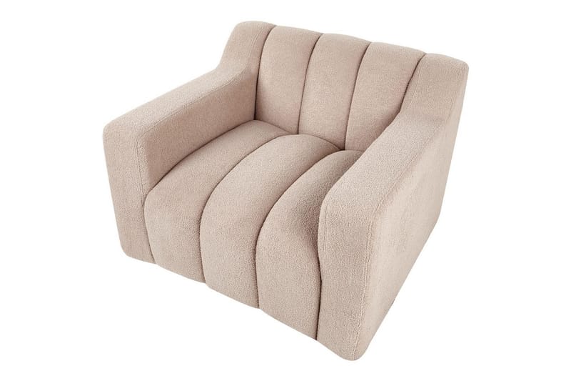 Lænestol Agerup - Beige - Møbler - Stole & lænestole - Lænestole