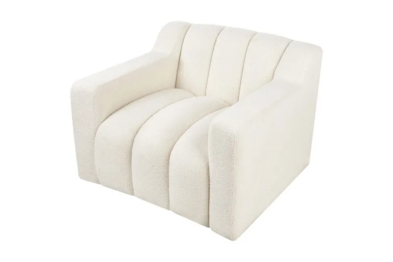 Lænestol Agerup - Hvid - Møbler - Stole & lænestole - Lænestole