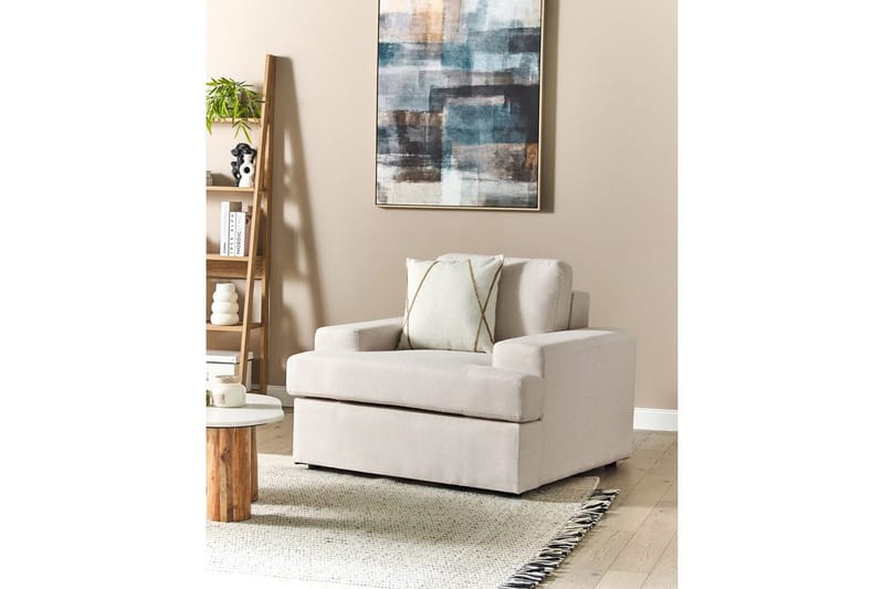 Lænestol Alla - Beige - Møbler - Stole & lænestole - Lænestole