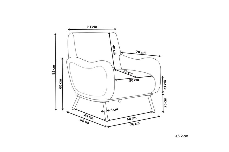 Lænestol Almind - Møbler - Stole & lænestole - Lænestole
