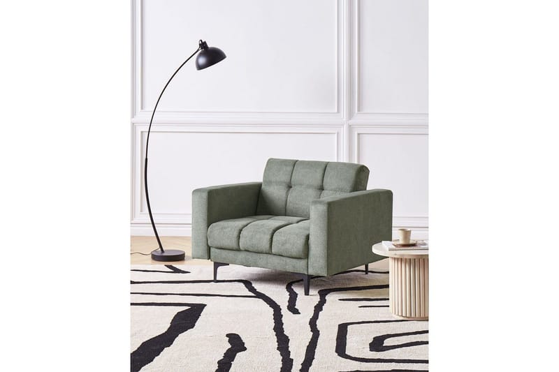 Lænestol Alnes Grøn/sort - Grøn/sort - Møbler - Stole & lænestole - Lænestole